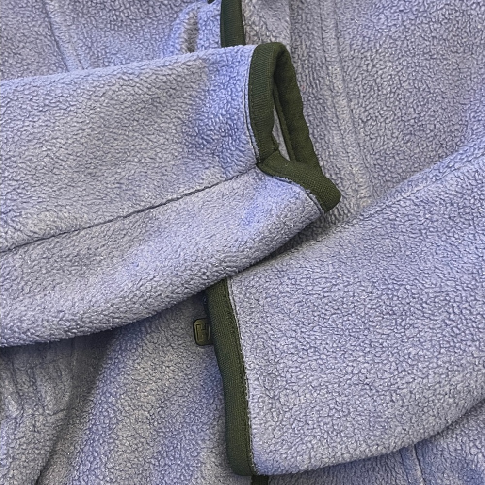 Helly Hansen Women's Purple Fleece Snap Front Jacket - Picture 7 of 7